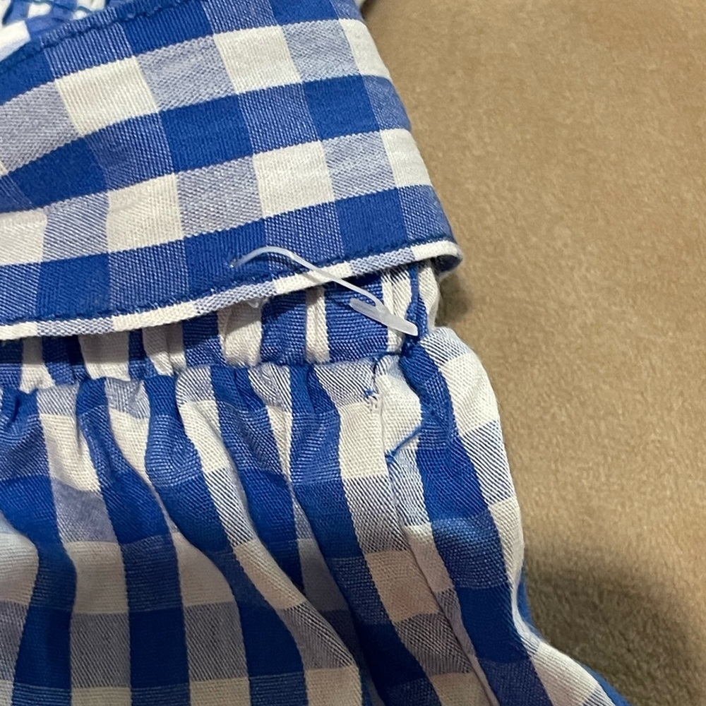 Copper Key Matching Set Blue & White Gingham - Picture 15 of 16